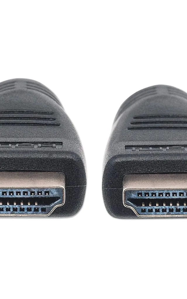 Manhattan HDMI 4K@60Hz Cable with Ethernet - CL3 rated, 10m, Suitable for In-Wall use, For ALL 4K & 1080p/HD uses - when upgrading now or have it ready for when you need it, Male to Male, Black, Ultra HD 4k x 2k, Lifetime Warranty, Premium High Speed