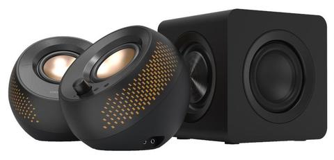 Creative Labs Creative Pebble X Plus - Speaker System - For PC - 2.1-Channel - Wireless - Bluetooth