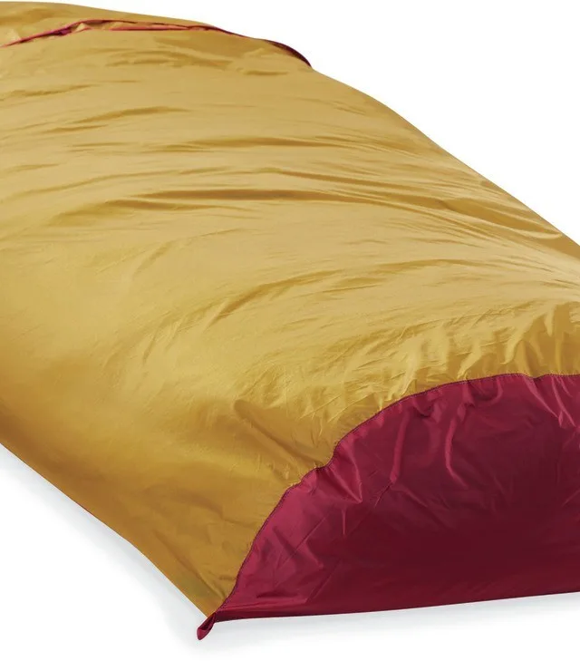 MSR 10852 Sleeping Bag Adult Mummy Sleeping Bag Nylon Silicone Amber