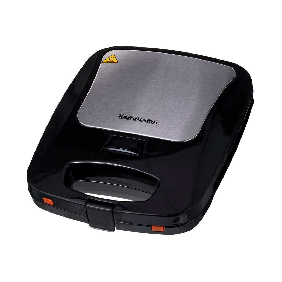 Toaster Ravanson OP-7050 Black Silver 1200 W