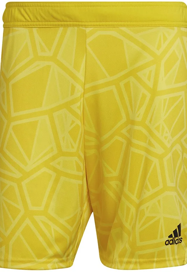 adidas Condivo 22 Men's Goalkeeper Shorts Yellow HF0141 L