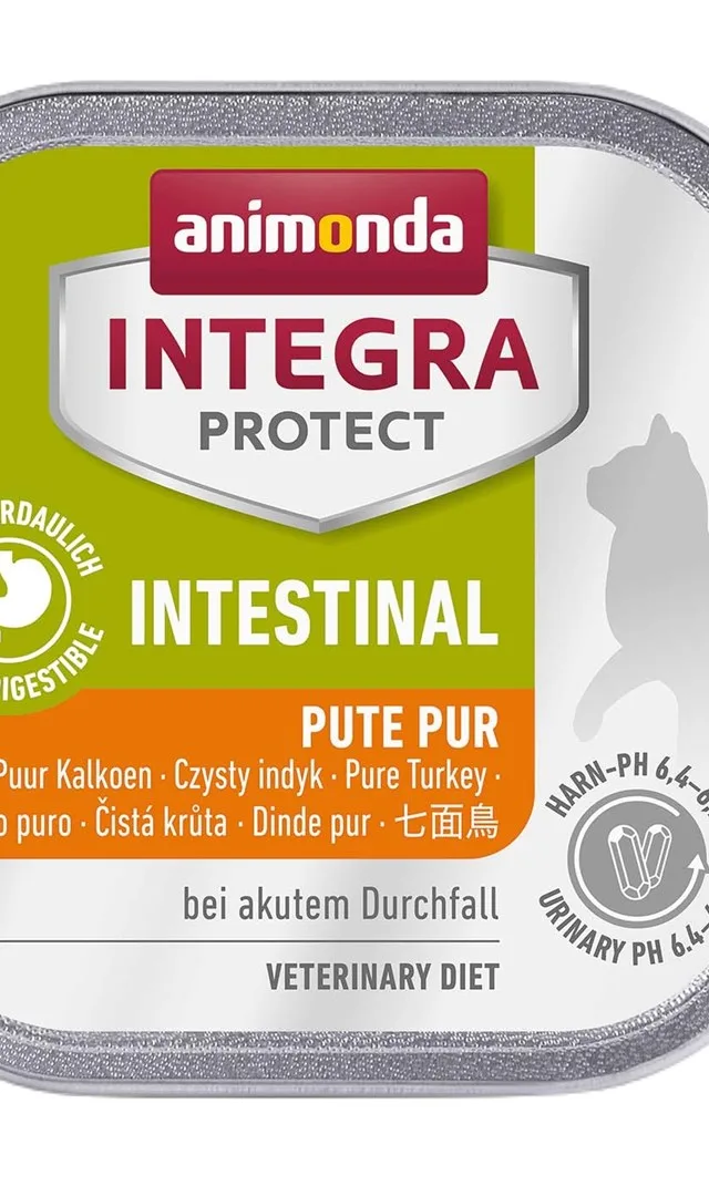 ANIMONDA Integra Protect Intestinal Turkey With Rice - Wet Cat Food - 100g