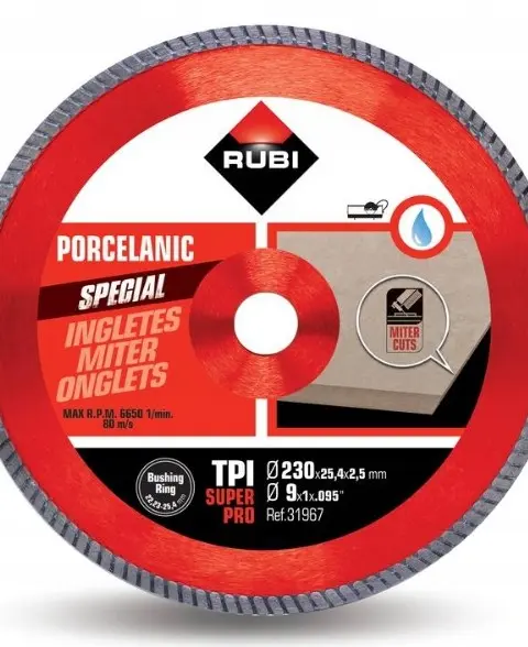 RUBI Diamond Blade 230mm TPI SUPERPRO