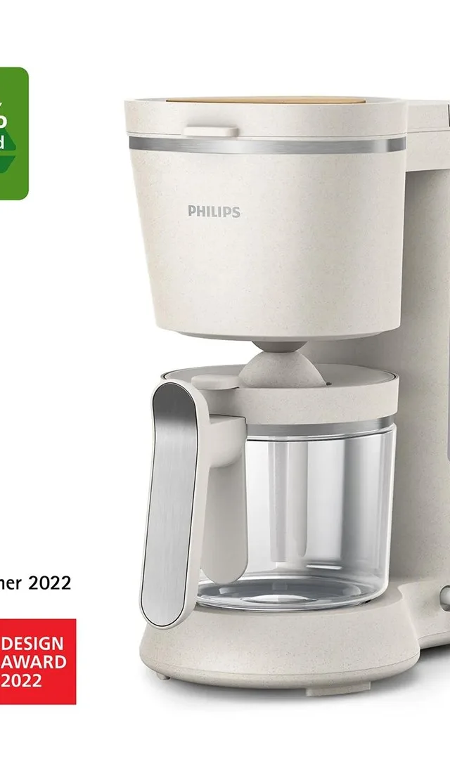 Philips Eco Conscious Edition HD5120/00 Drip Filter Coffee Machine, 1.2 L