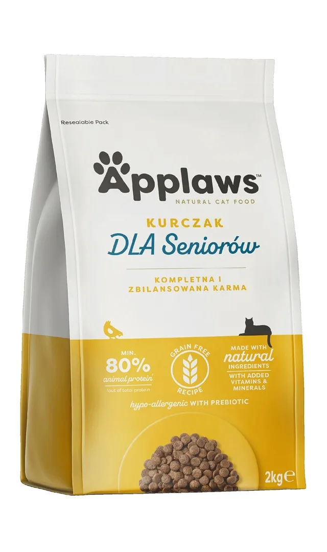 APPLAWS Senior Chicken - Dry Cat Food - 2kg