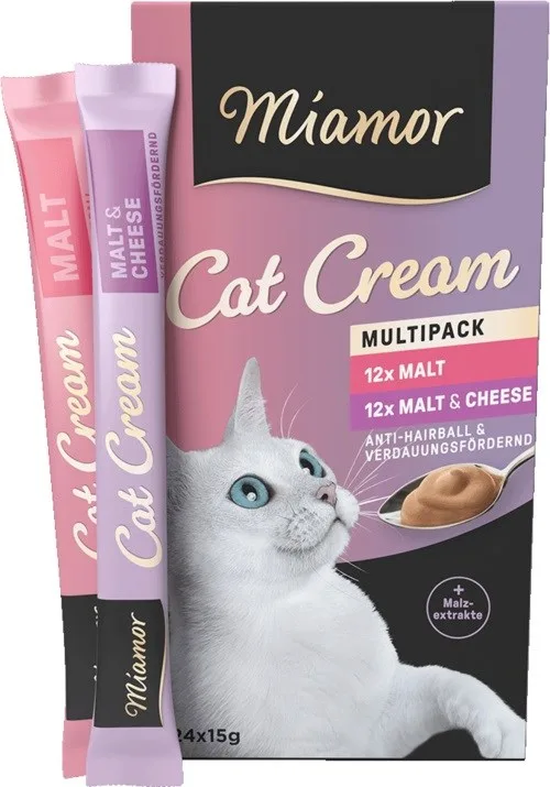 MIAMOR Cat Cream Malt - Cat Treats - 24x15g