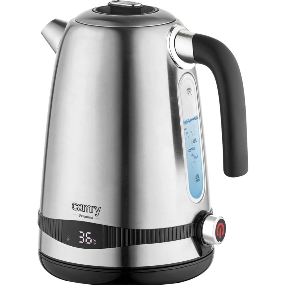 Camry CR 1291 Electric Kettle 1.7 L Stainless Steel 2200 W