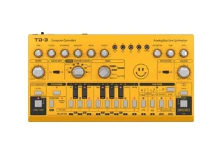 Behringer TD-3-AM Syntezator Linii Basowej żółTy