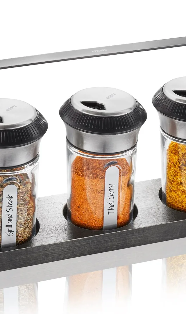 Set of 3 Gefu X-plosion spice containers G-34654