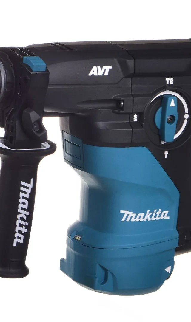 MAKITA HR3012FCWJ Rotary Hammer SDS-Plus 3 9J 1050W AVT MAKPAC Black Blue