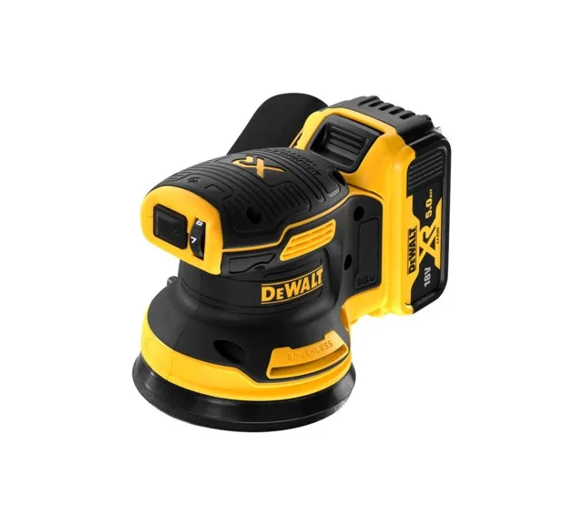 DeWALT DCW210N Portable Sander Sheet Sander XR 18V 12000 OPM Black Yellow
