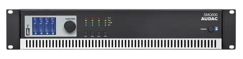 Audac SMQ500 WaveDynamics 4-Channel Amp 4 X 500 W