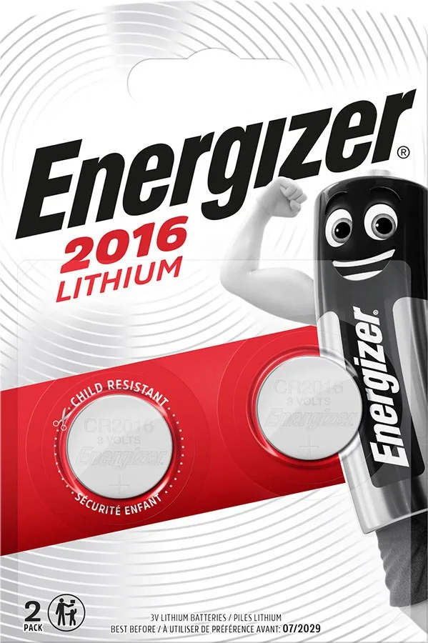 Energizer 7638900248340 household battery Single-use battery CR2016 Lithium