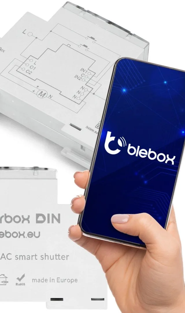Moduł Sterowania Roletami Shutterbox Din Blebox