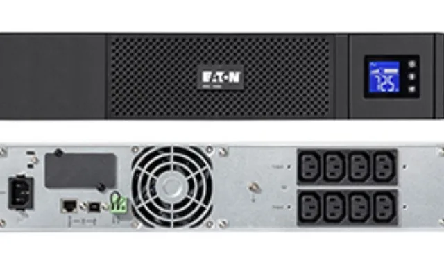 Eaton 5SC1000IR uninterruptible power supply (UPS) Line-Interactive 1 kVA 700 W 8 AC outlet(s)