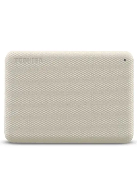 Toshiba Canvio Advance external hard drive 4 TB 2.5" USB Type-A 2.0/3.2 Gen 1 (3.1 Gen 1) White