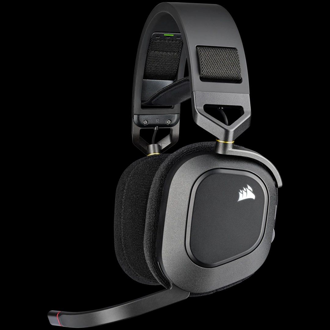 Corsair Gaming Headset RGB HS80 Wireless Over-Ear Wireless