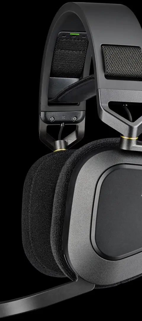 Corsair Gaming Headset RGB HS80 Wireless Over-Ear Wireless