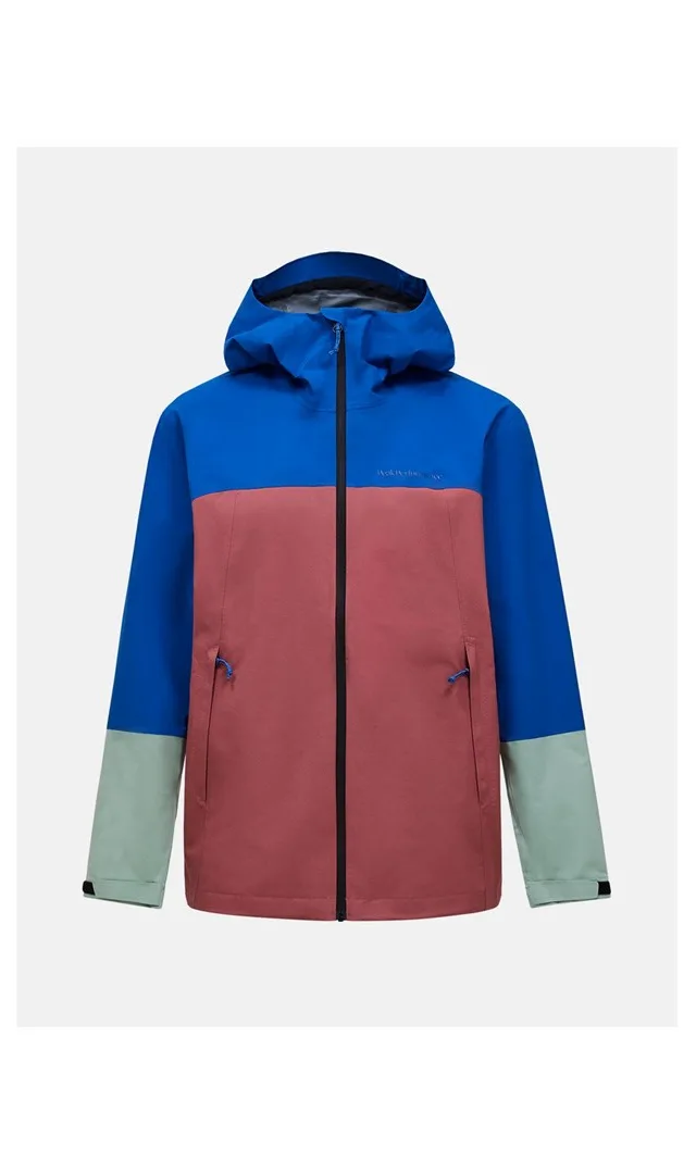Kurtka MęSka PEAK PERFORMANCE M Trail Hipe 2.5L Shell Jacket Kolor Niebieski - XL