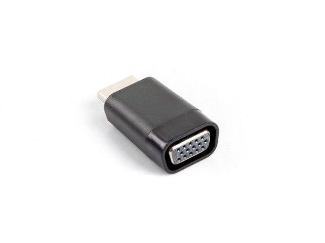 Lanberg AD-0016-BK cable gender changer VGA HDMI Black
