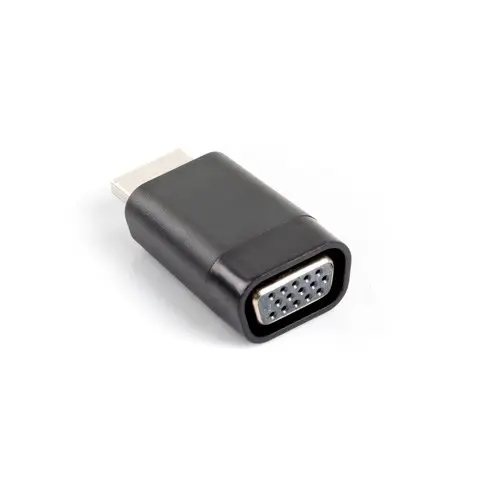 Lanberg AD-0016-BK cable gender changer VGA HDMI Black