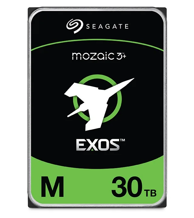 Seagate Exos M internal hard drive 30 TB 7200 RPM 512 MB 3.5" Serial ATA