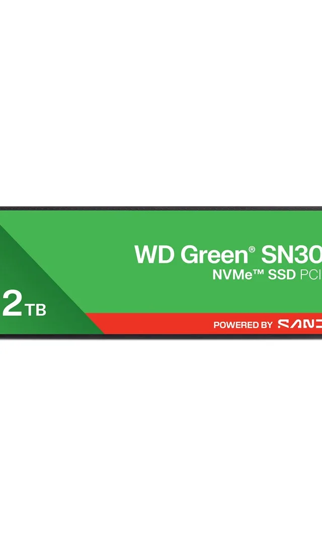 Western Digital Green WD ™ SN3000 NVMe™ SSD POWERED BY SANDISK 2 TB