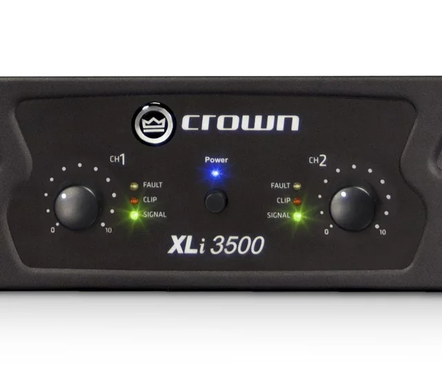 Crown XLi 3500 - Two-Channel Power Amplifier