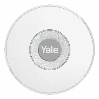 Yale Indoor Siren Wireless Siren Grey White