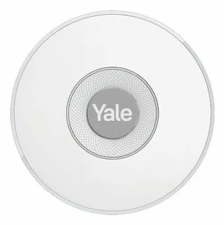 Yale Indoor Siren Wireless Siren Grey White