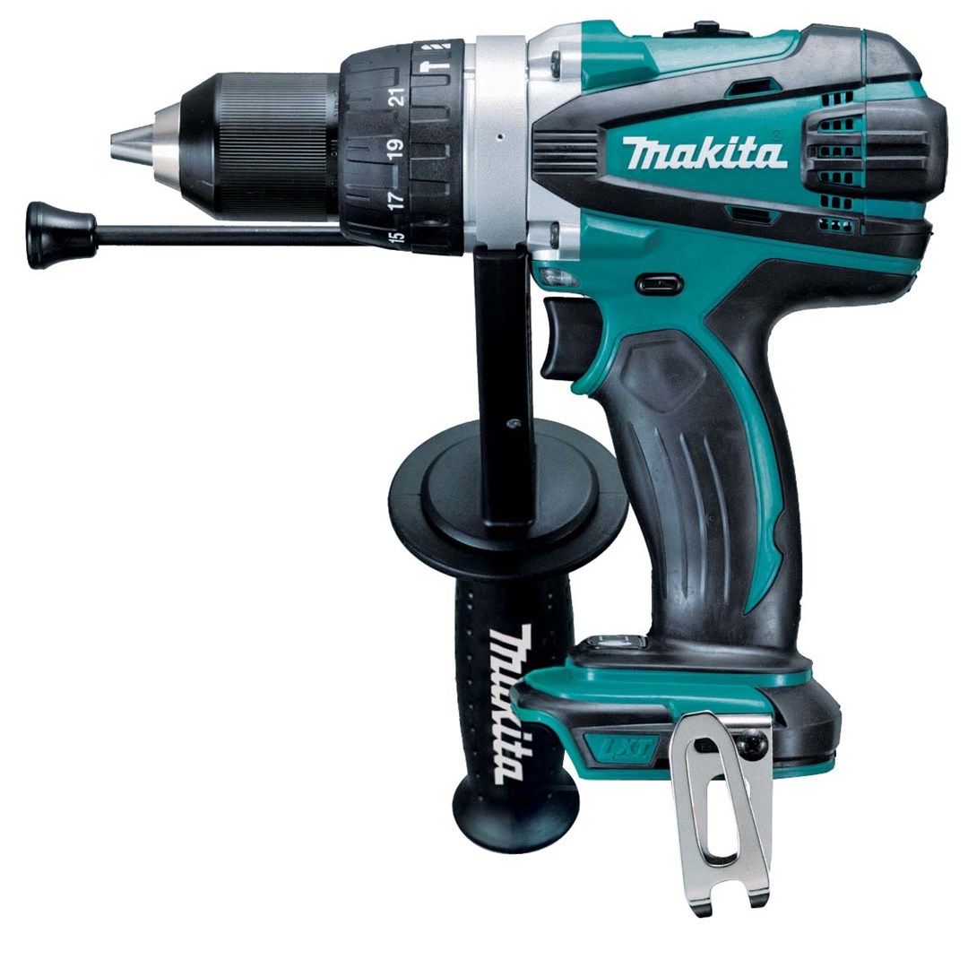 Makita DHP458Z Drill Keyless 2000 RPM Black Blue 2.3 Kg
