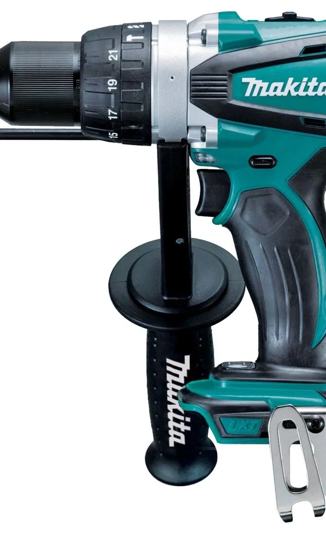 Makita DHP458Z Drill Keyless 2000 RPM Black Blue 2.3 Kg