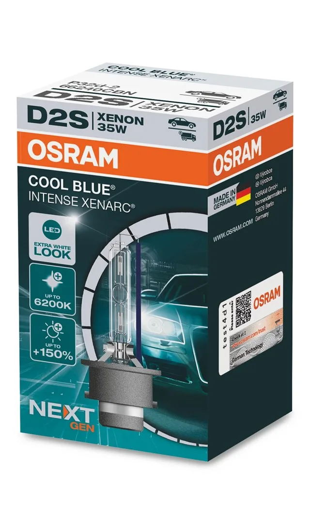 Bulb D2S 85V 35W P32D-2 Cool Blue Intense NextGen