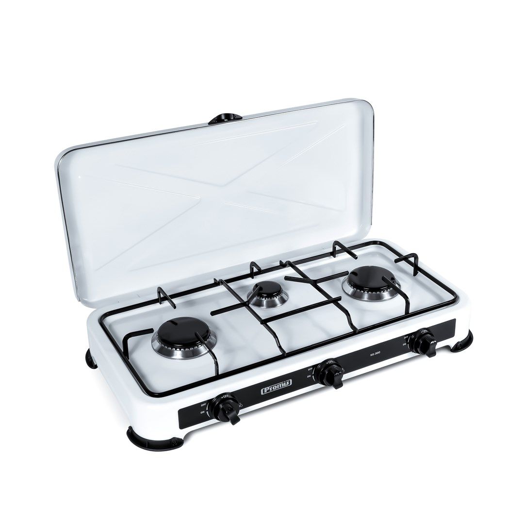 Gas Stove PROMIS KG300 WHITE WITHOUT REDUCER