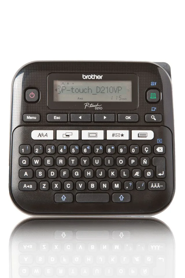 Brother PT-D210VP label printer Thermal transfer 180 x 180 DPI 20 mm/sec QWERTY