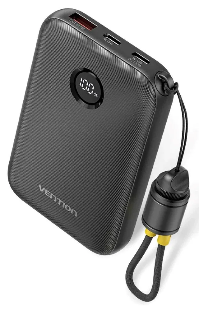 Vention FKAB0-C power bank 10000 mAh Black