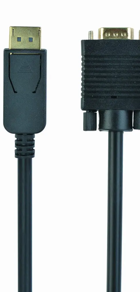 Gembird CCP-DPM-VGAM-6 video cable adapter 1.8 m VGA (D-Sub) DisplayPort Black