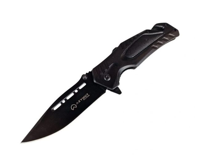 AZYMUT Rescue Knife Belt Cutter Glass Breaker Case