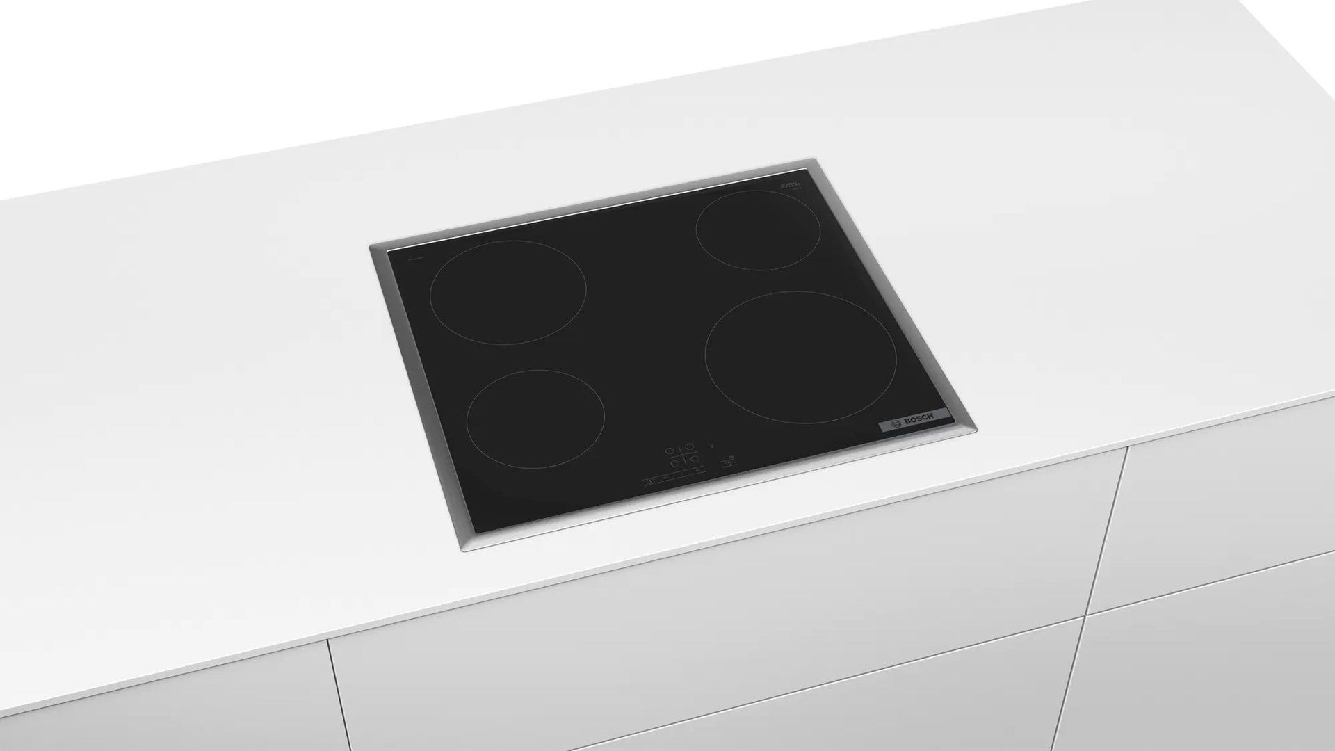 Bosch Serie 4 PKE645BB2E Hob Black Built-In Ceramic 4 Zone(S)