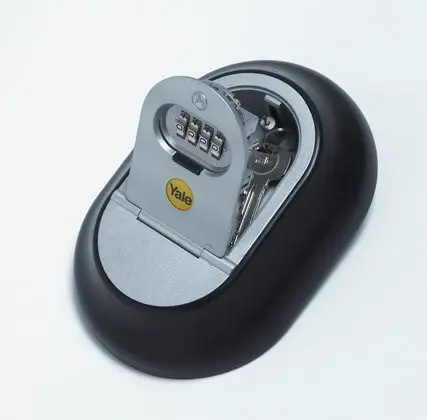 Yale Y500/187/1 Key Box Opened With Combination Lock