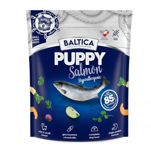 BALTICA Excellent Puppy Salmon Hypoallergenic Small Breeds - Dry Dog Food - 1kg