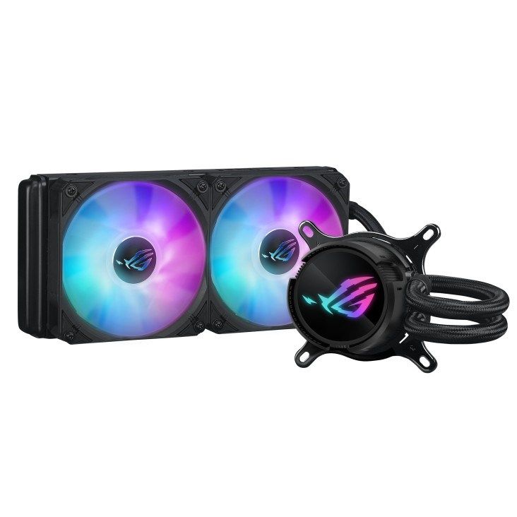 ASUS ROG Strix LC III 240 ARGB Processor Liquid cooling kit 12 cm Black