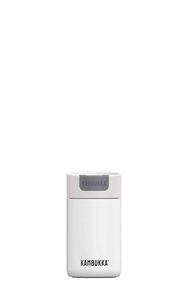 Kambukka Olympus 300ml Marshmallow White Thermal Mug