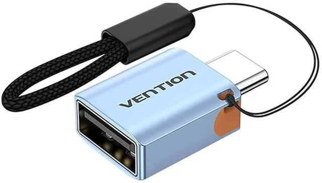 Vention CUBH0 cable gender changer USB Type-A USB Type-C Blue