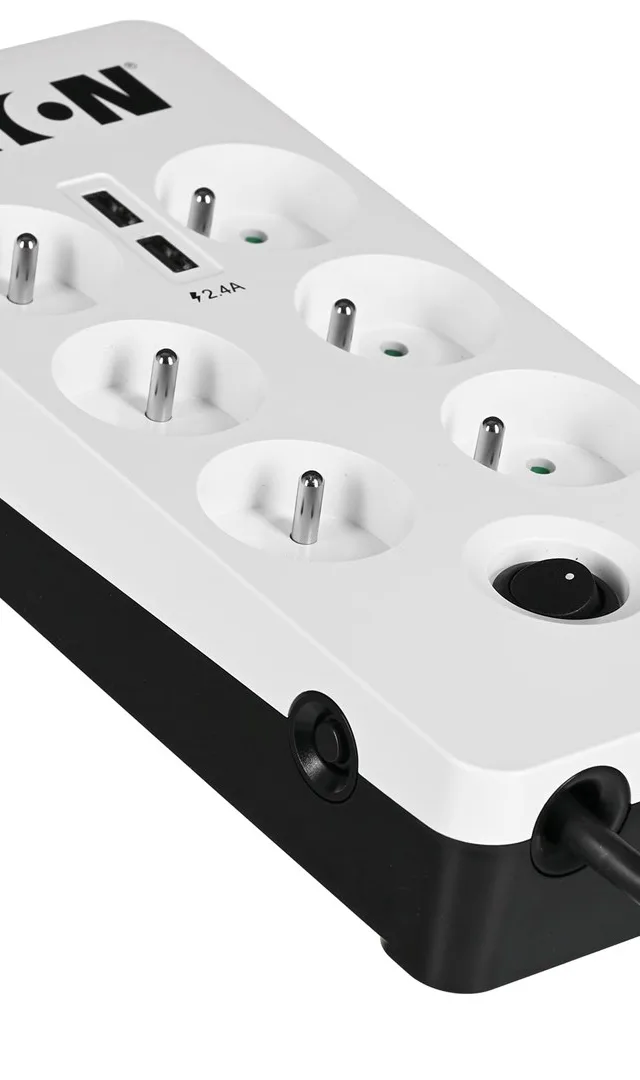 Eaton Protection Box 6 USB FR Surge Protector