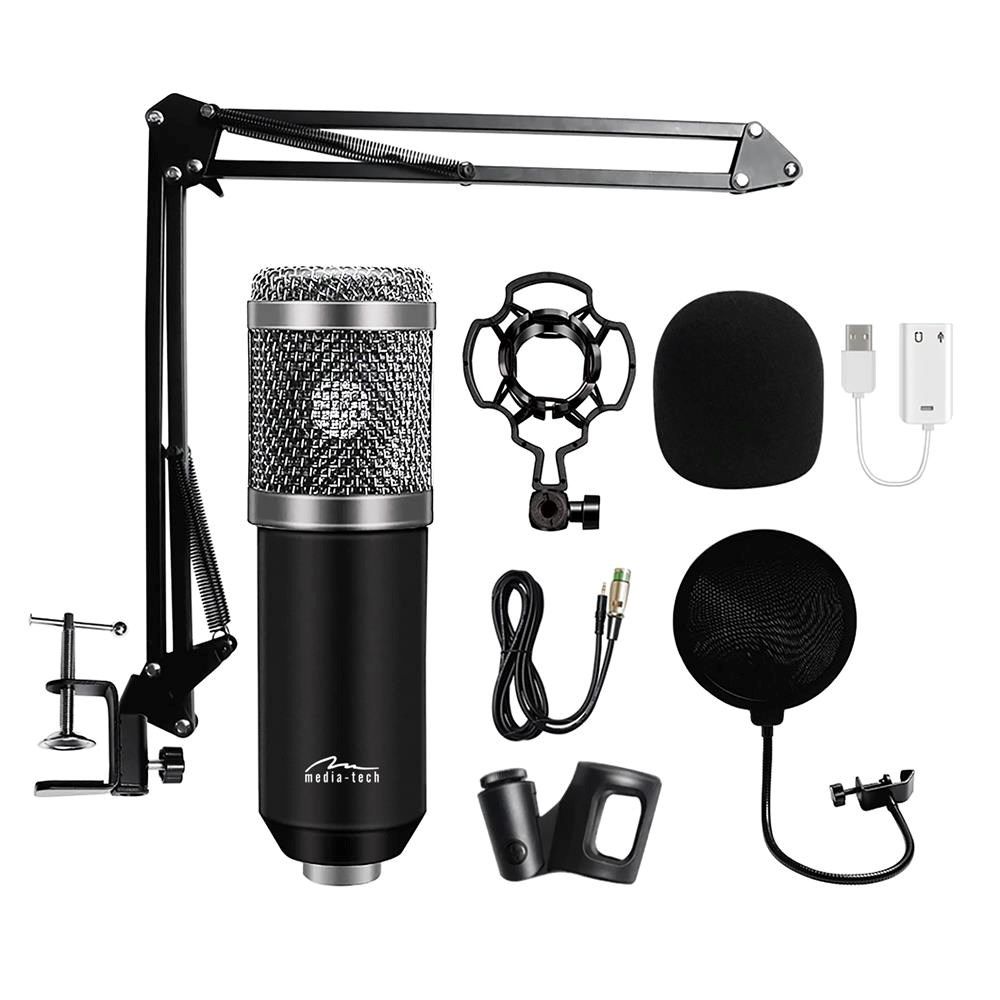 Microphone With Accessories Kit STUDIO AND STREAMING MICROPHONE MT397S