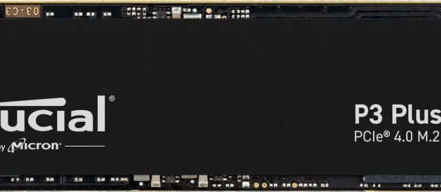 Crucial P3 Plus 2 TB M.2 PCI Express 4.0 NVMe 3D NAND