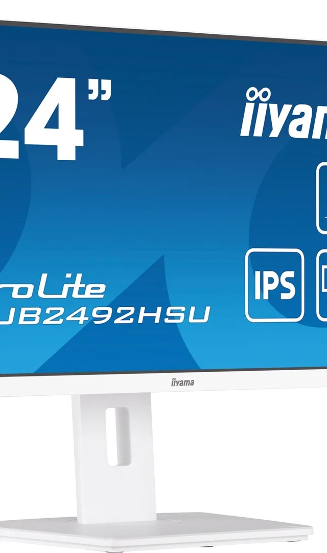 iiyama XUB2492HSU-W6 computer monitor 60.5 cm (23.8") 1920 x 1080 pixels Full HD LED White