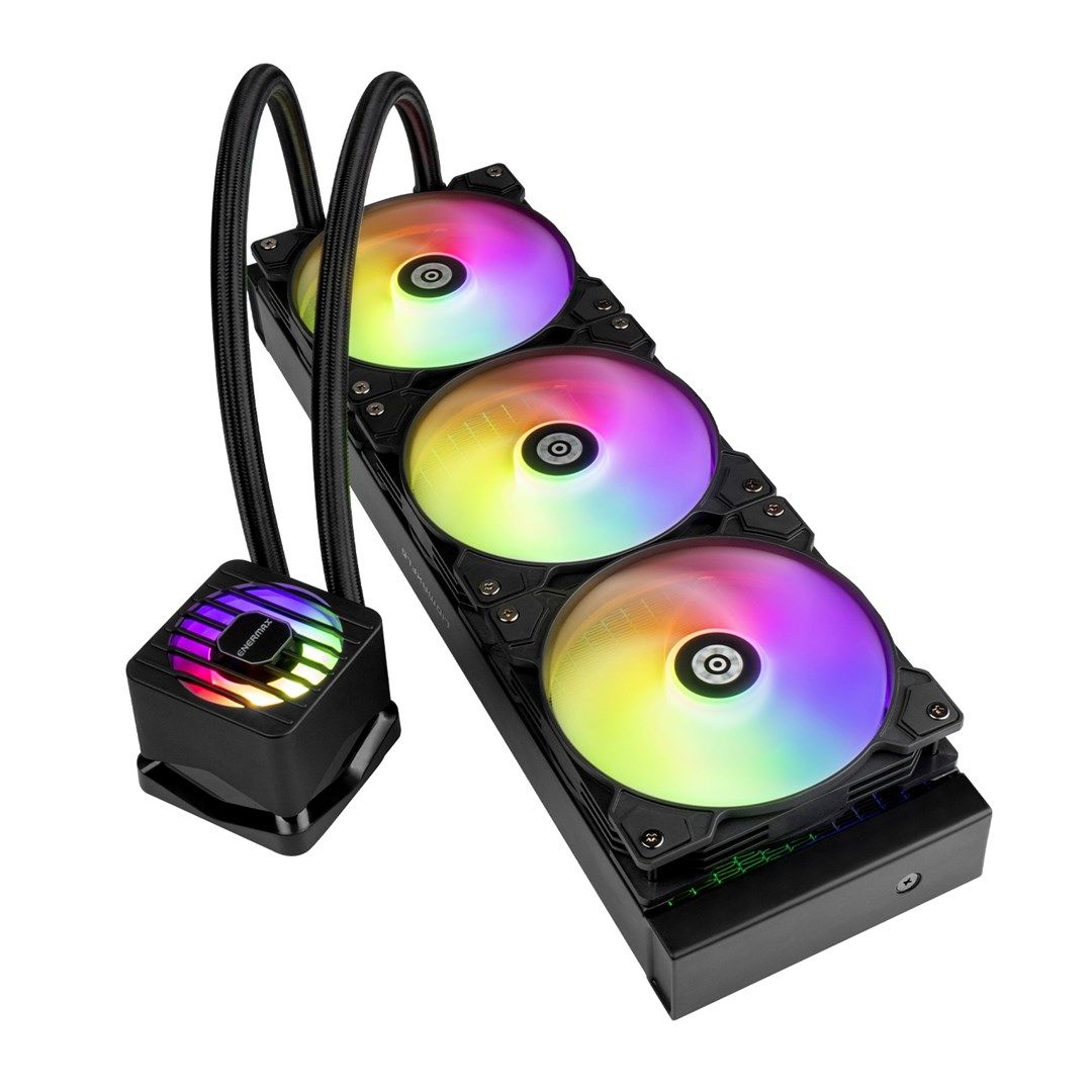Enermax LIQMAXFLO Processor Liquid cooling kit 12 cm Black 1 pc(s)