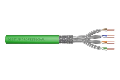 Digitus CAT 8.2 S/FTP data cable - installation cable, 100 m, simplex, Dca